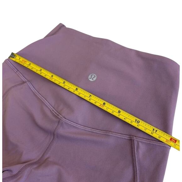 (4) $128 Lululemon Align High Rise Pant with Pockets 25" Lavender Lux Size 4 - Picture 6 of 9